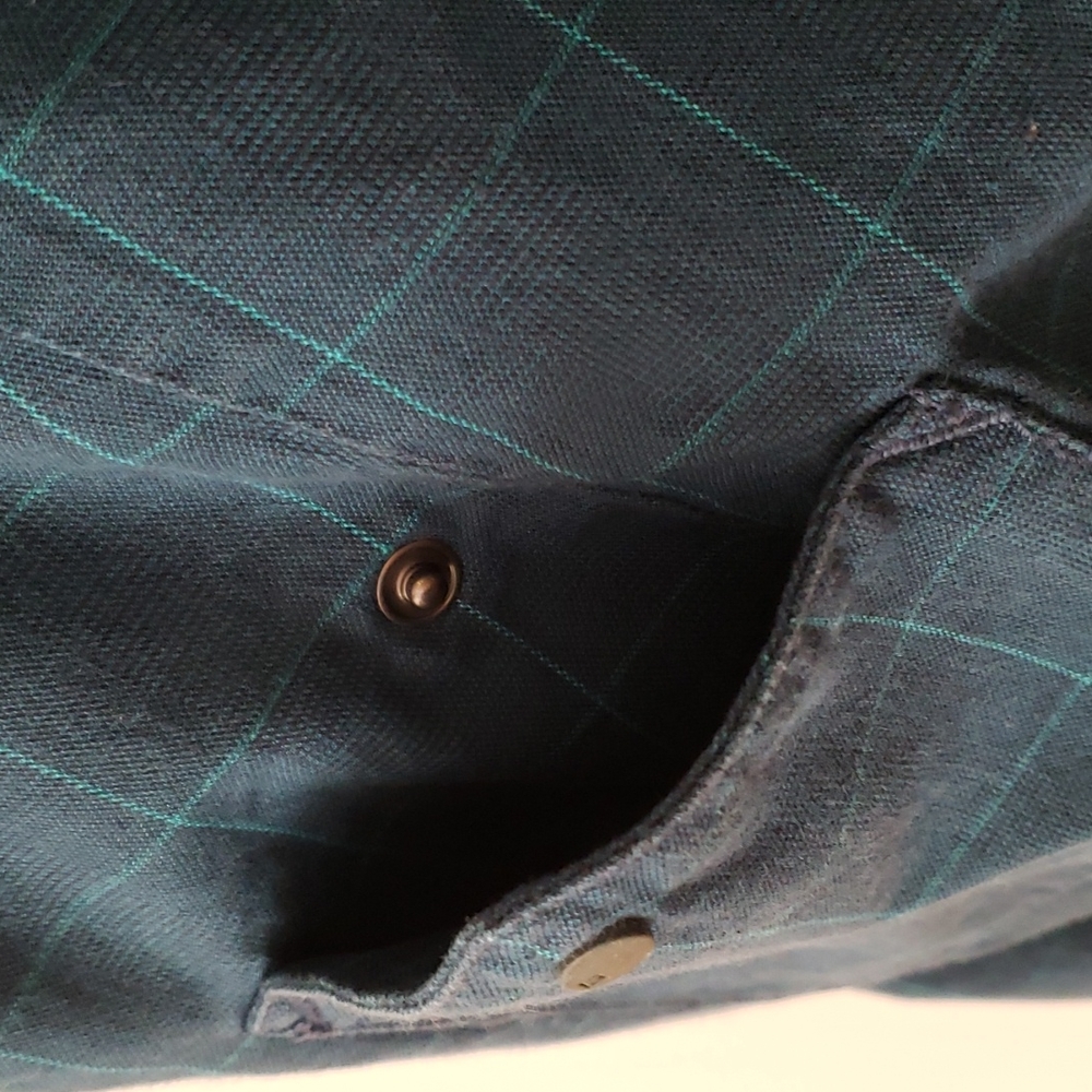 Skunkfunk Frantxoa 100% Cotton Blue/Green Shorts Size 34 - Picture 6 of 14